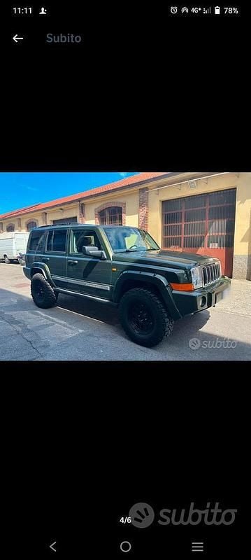 Verde Usata 2008 Jeep Commander SUV | 11.000 € - Immagine 1/2