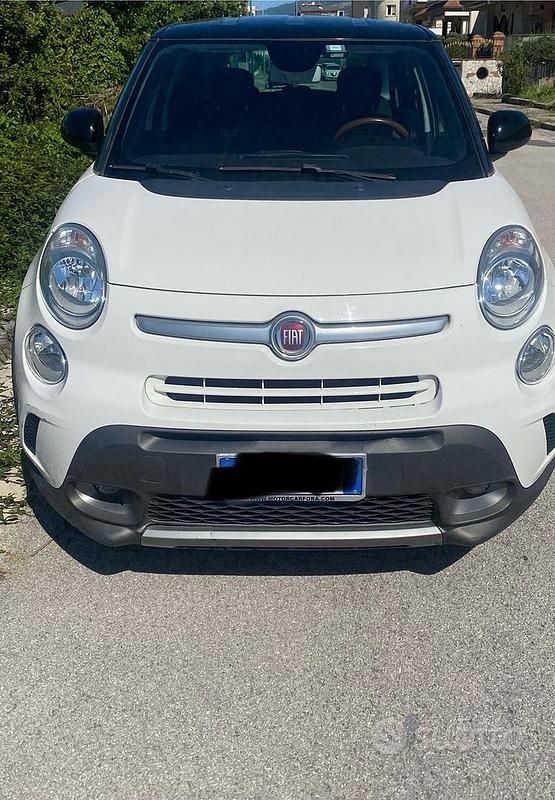 Usata Fiat 500L Trekking 105 CV (77 kW) 2015 Bianco Monovolume