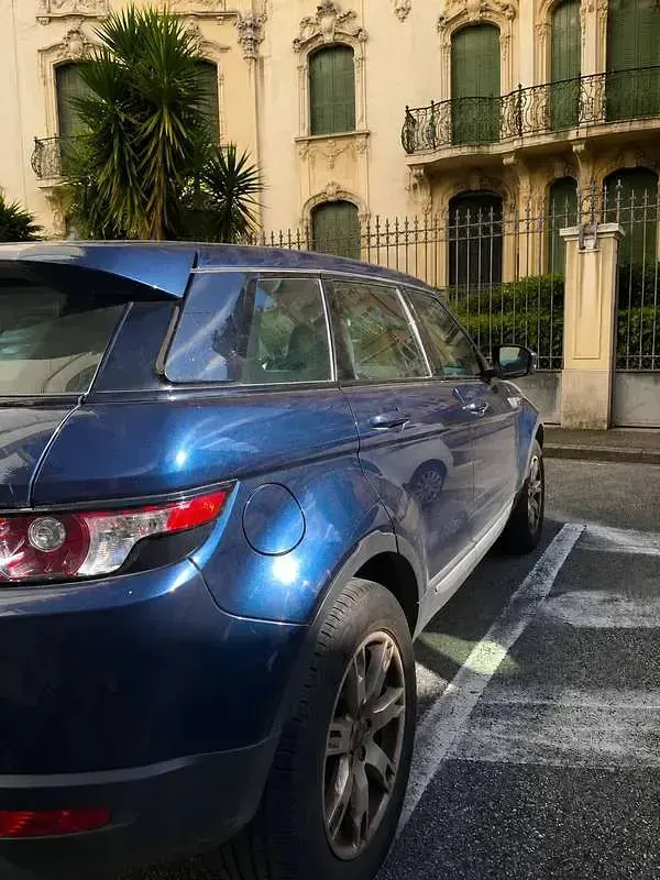 Usata Land Rover Range Rover evoque 150 CV (110 kW) 2014 Blu/azzurro SUV