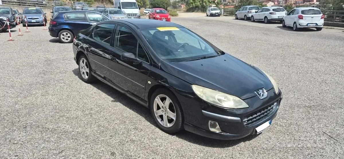 Usata Peugeot 407 Sport 136 CV (100 kW) 2004 Nero Berlina