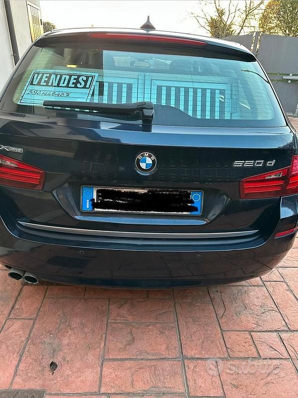 Usata BMW 520 2013 Blu Station wagon