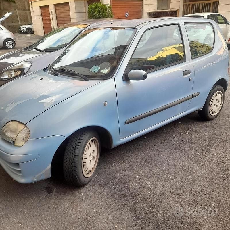 Usata Fiat 600 2001 Blu Utilitaria