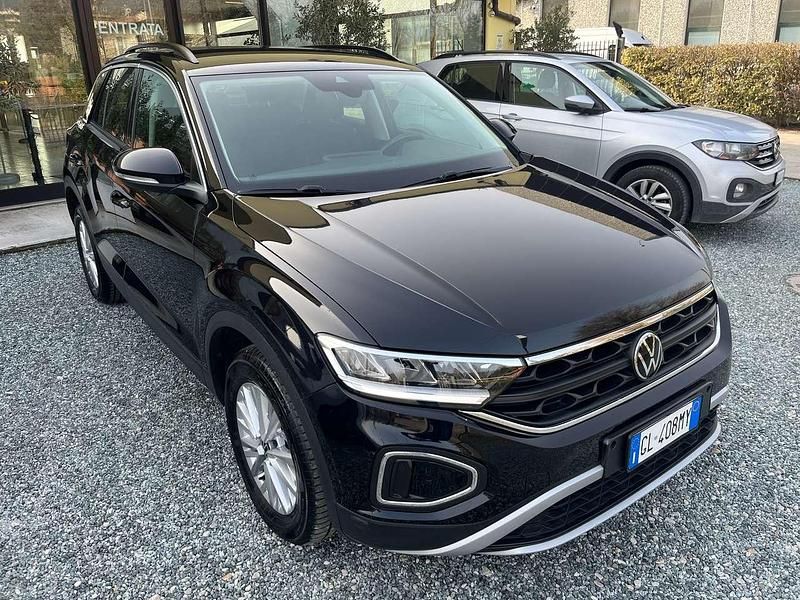 Usata VW T-Roc Life 150 CV (110 kW) 2022 Nero met SUV