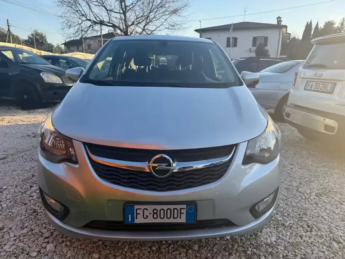 Usata Opel Karl 73 CV (53 kW) 2017 Grigio Utilitaria