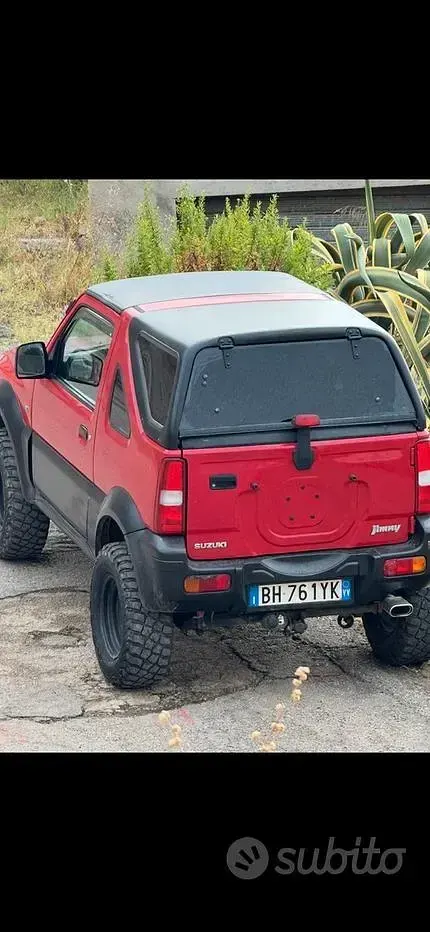 Usata Suzuki Jimny 80 CV (58 kW) 2003 Rosso SUV
