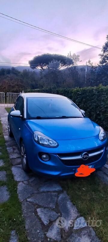 Usata Opel Adam 87 CV (63 kW) 2015 Blu Utilitaria