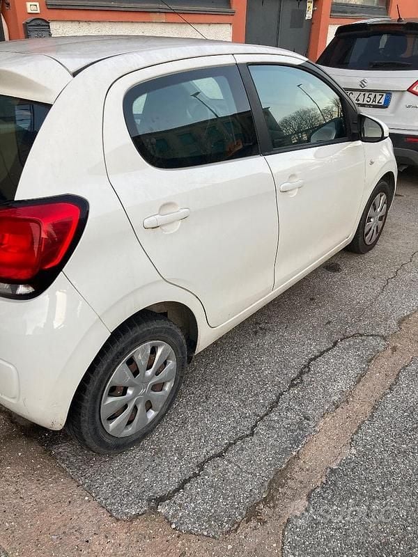 Usata Citroën C1 82 CV (60 kW) 2015 Bianco Utilitaria