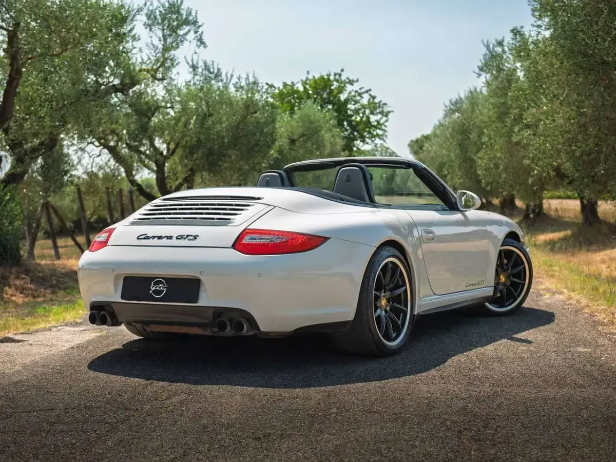 Usata Porsche 997 408 CV (300 kW) 2011 B4 bianco carrara Cabrio