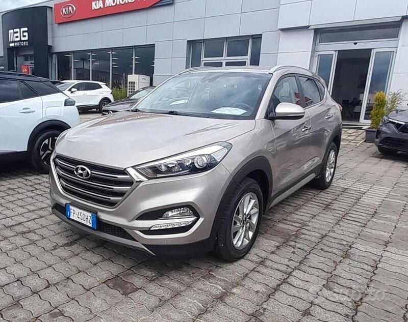 Beige Usata 2018 Hyundai Tucson Xpossible SUV | 16.800 € (Buon prezzo) - Immagine 1/4