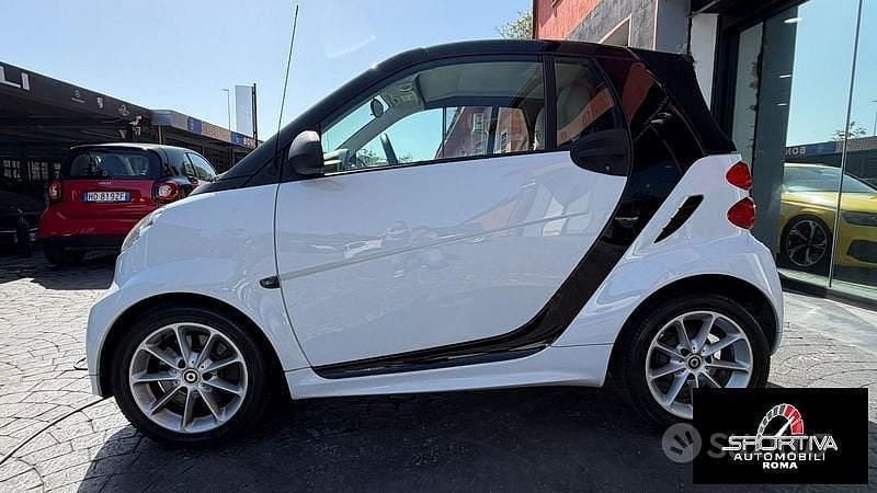 Usata Smart ForTwo Cabrio Passion 71 CV (52 kW) 2014 Bianco Cabrio