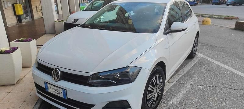Usata VW Polo Comfortline 80 CV (58 kW) 2019 Bianco Utilitaria