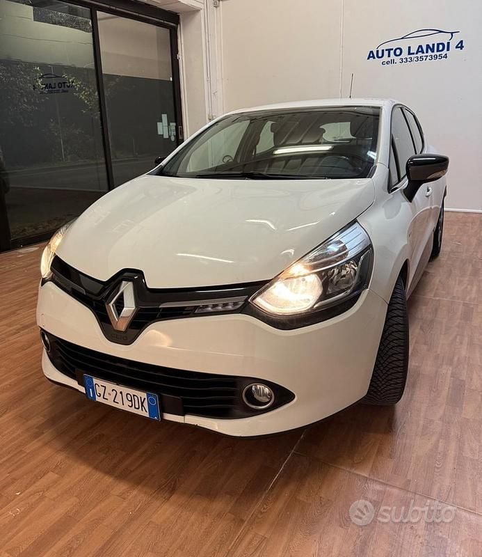 Usata Renault Clio IV 90 CV (66 kW) 2014 Bianco Berlina