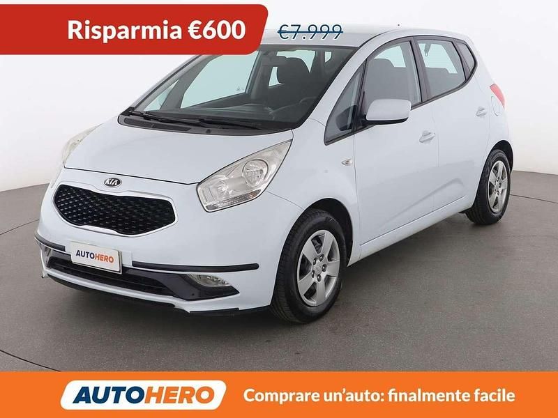 Usata Kia Venga Active 90 CV (66 kW) 2015 Bianco Utilitaria