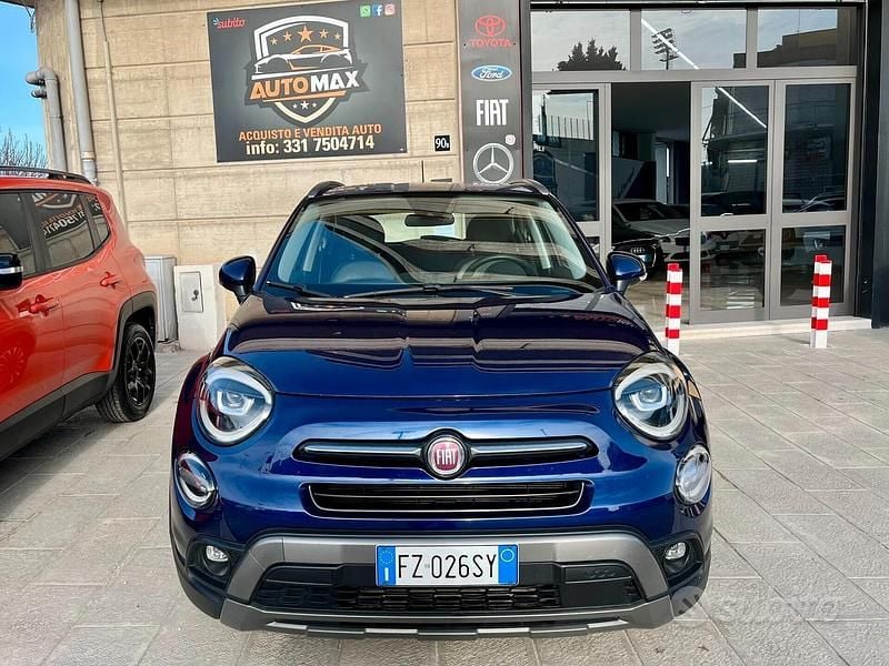 Usata Fiat 500X Cross 95 CV (69 kW) 2019 Blu SUV