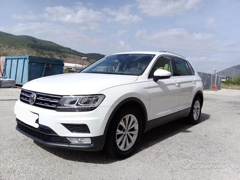 Usata VW Tiguan 116 CV (85 kW) 2016 Bianco SUV