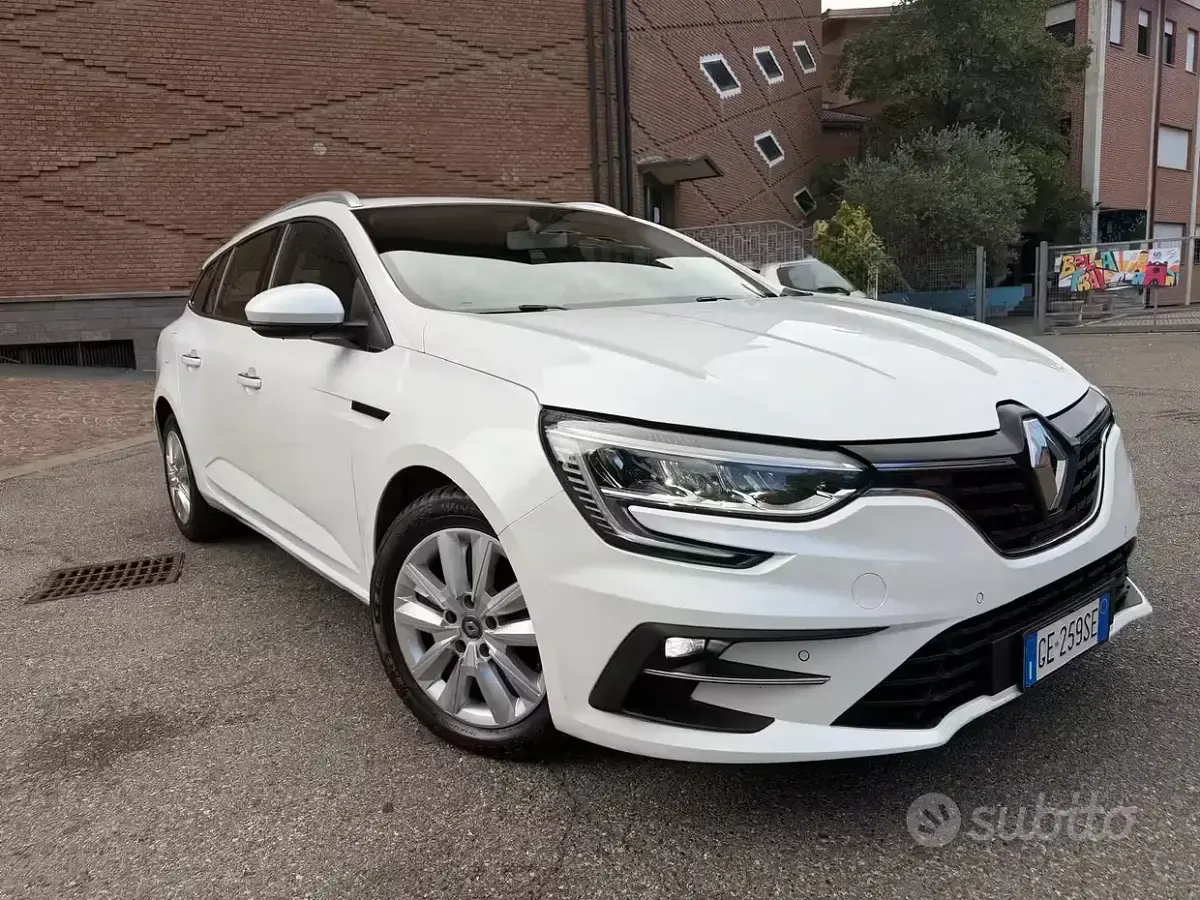 Usata Renault Mégane GrandTour RS Line 116 CV (85 kW) 2021 Bianco Station wagon