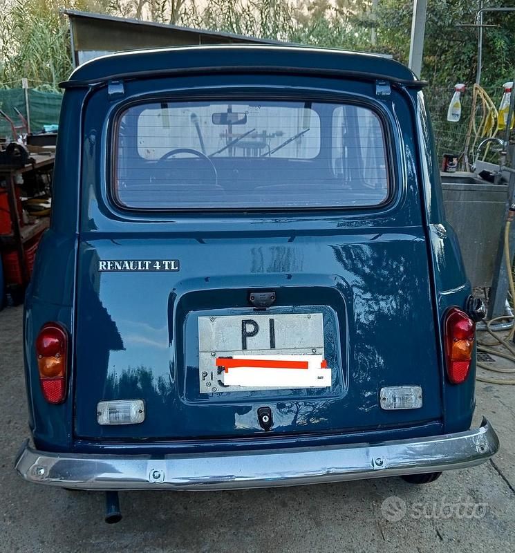 Usata Renault R4 1992 Verde Berlina