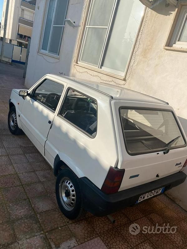 Usata Fiat Panda 2001 Bianco Utilitaria
