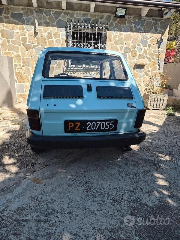 Usata Fiat 126 1985 Blu Utilitaria