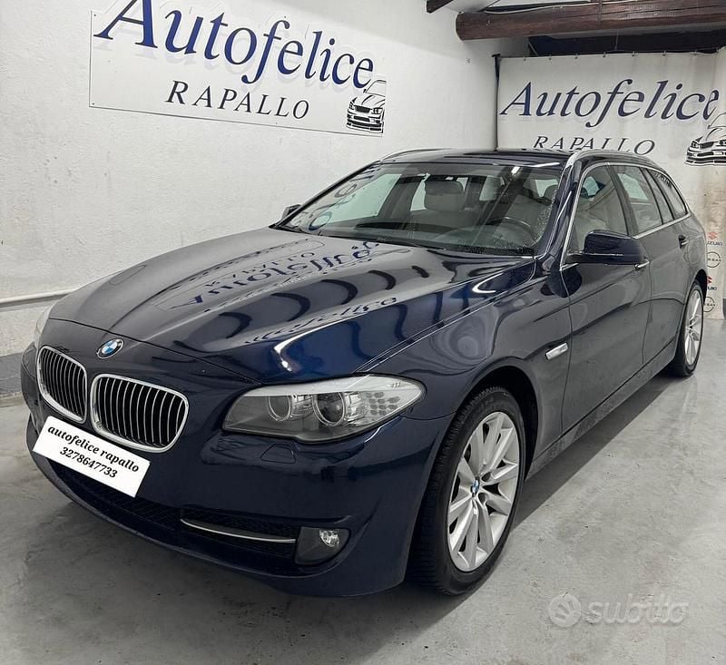 Usata BMW 525 M Sport 218 CV (160 kW) 2013 Blu Station wagon