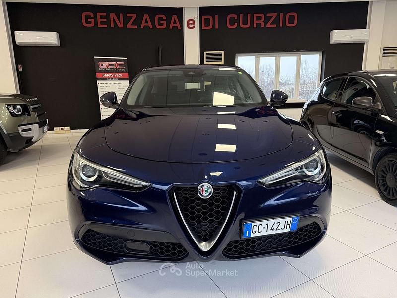 Usata Alfa Romeo Stelvio Business 160 CV (117 kW) 2020 Blu/azzurro SUV