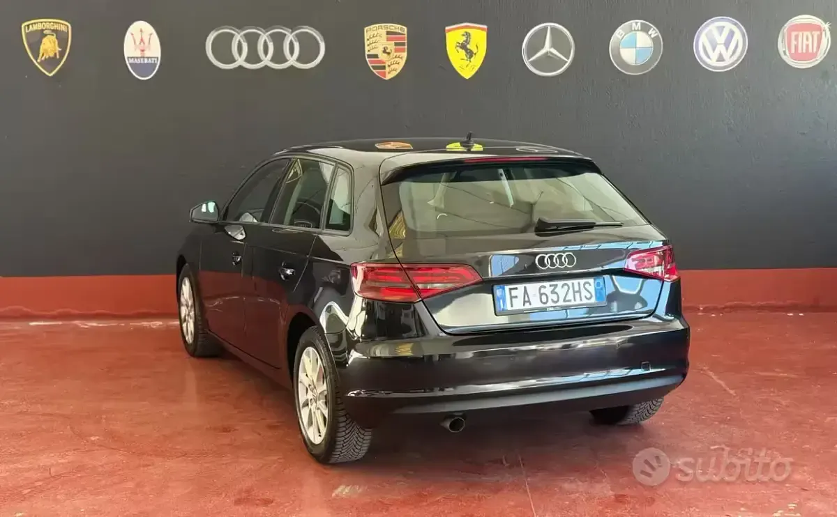 Occasion Audi A3 Ambition 105 PK (77 kW) 2013 Zwart Sedan