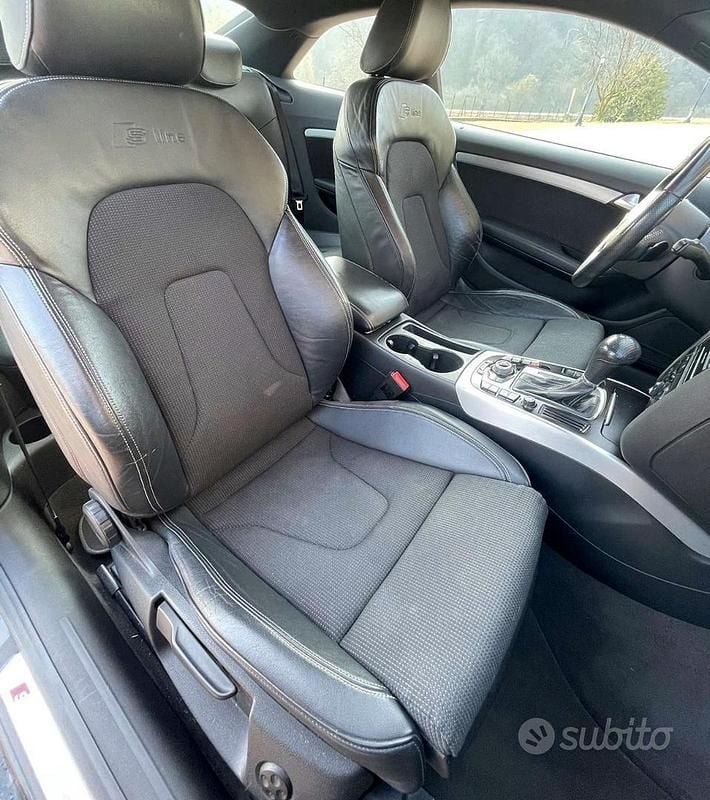 Usata Audi A5 S-Line 239 CV (175 kW) 2010 Nero Coupé