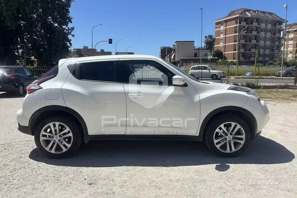 Usata Nissan Juke Tekna 110 CV (80 kW) 2015 Bianco SUV