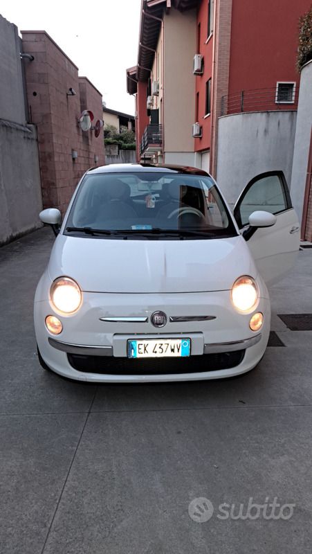 Usata Fiat 500 95 CV (69 kW) 2012 Bianco Utilitaria