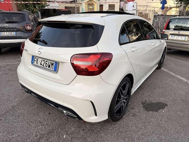 Usata Mercedes A180 Premium 109 CV (80 kW) 2019 Bianco Berlina