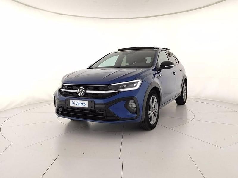 Usata VW Taigo R-line 110 CV (80 kW) 2022 Reef blue metallizzato deep black perlat SUV