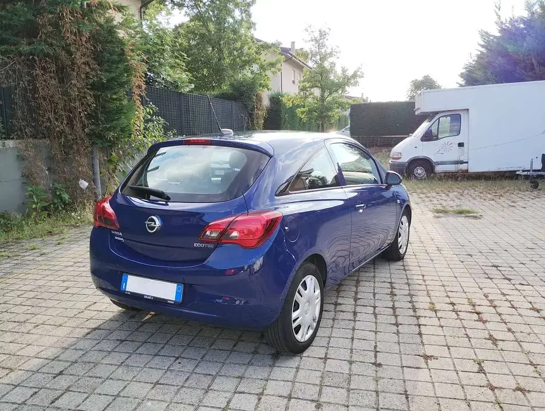 Usata Opel Corsa 90 CV (66 kW) 2018 Blu/azzurro Utilitaria