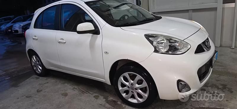 Usata Nissan Micra 80 CV (58 kW) 2014 Bianco Utilitaria