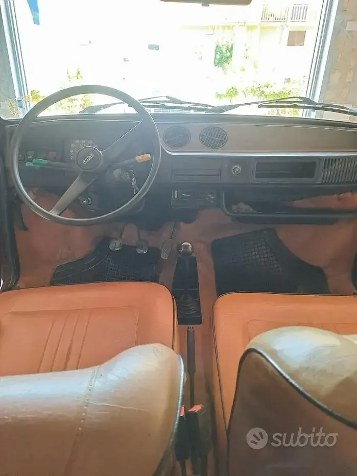 Usata Fiat 127 1980 Rosso Utilitaria