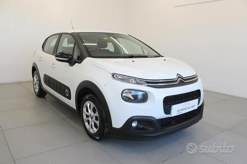 Usata Citroën C3 PureTech 82 CV (60 kW) 2019 Bianco Utilitaria