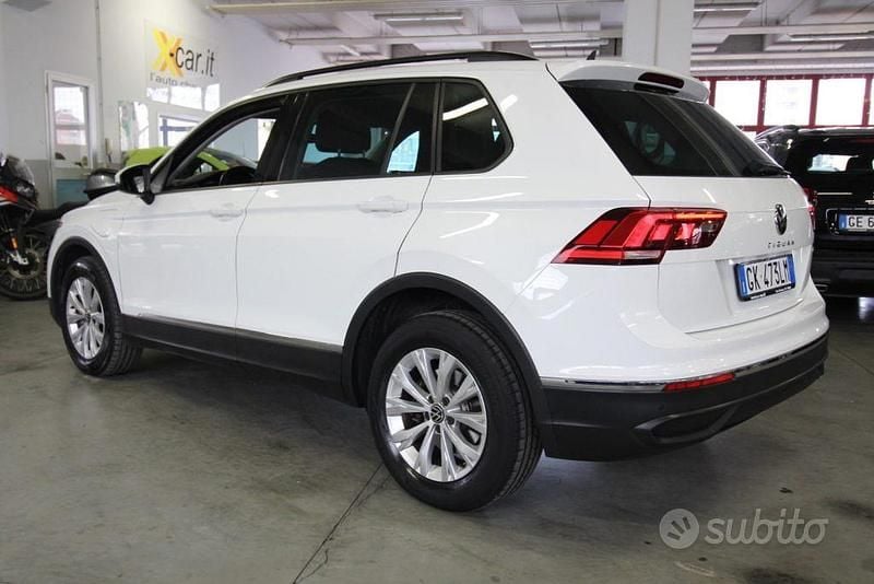 Usata VW Tiguan Life 245 CV (180 kW) 2022 Bianco SUV