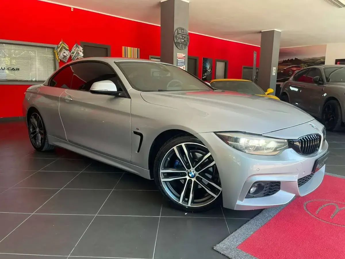 Usata BMW 420 Cabriolet M Sport 190 CV (139 kW) 2018 Argento Cabrio