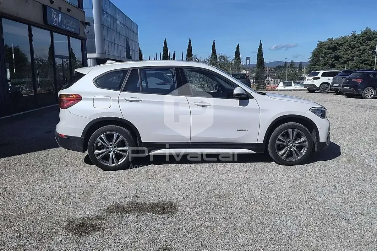 Usata BMW X1 Sport Line 150 CV (110 kW) 2017 Bianco SUV