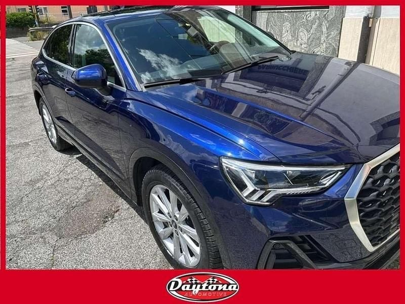 Blu navarra Usata 2022 Audi Q3 Sportback Business Plus SUV | 31.500 € (Super prezzo) - Immagine 1/4