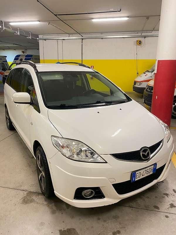 Usata Mazda 5 Dynamic 143 CV (105 kW) 2010 Bianco Monovolume