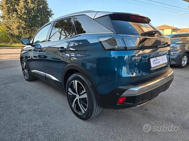 Usata Peugeot 3008 GT 225 CV (165 kW) 2022 Blu/azzurro SUV
