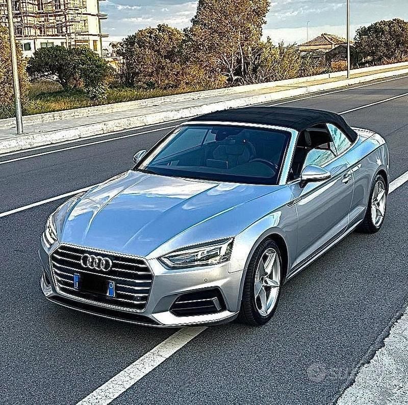 Grigio Usata 2017 Audi A5 Cabriolet Design Cabrio | 19.900 € (Cara) - Immagine 1/4