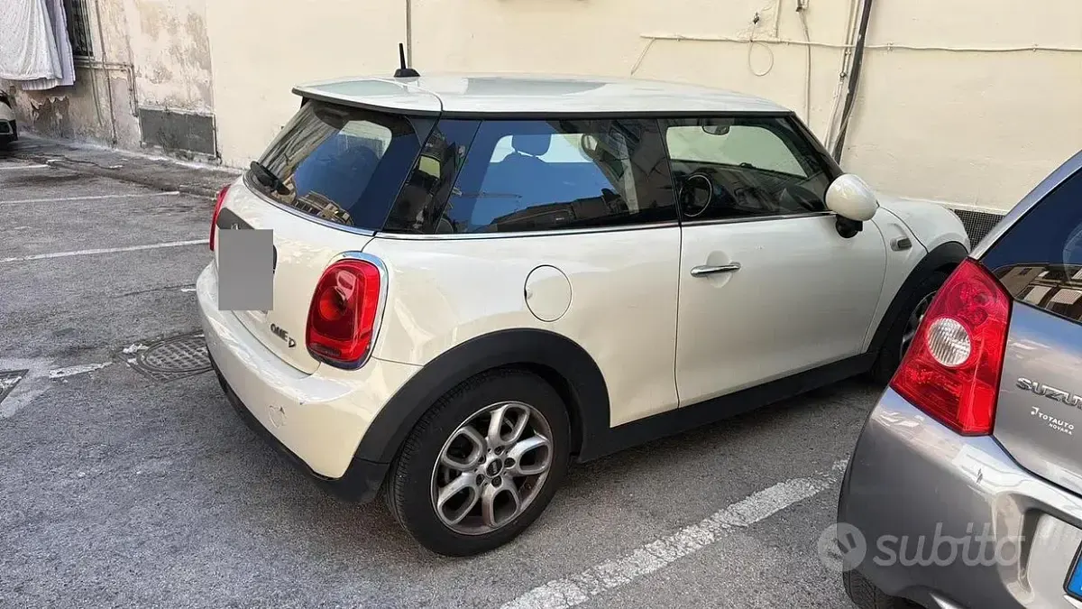 Usata Mini One D 95 CV (69 kW) 2017 Bianco Utilitaria