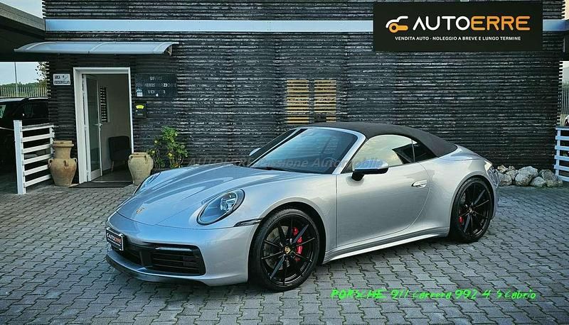 Usata Porsche 911 Carrera Cabriolet 450 CV (330 kW) 2020 Argento Cabrio