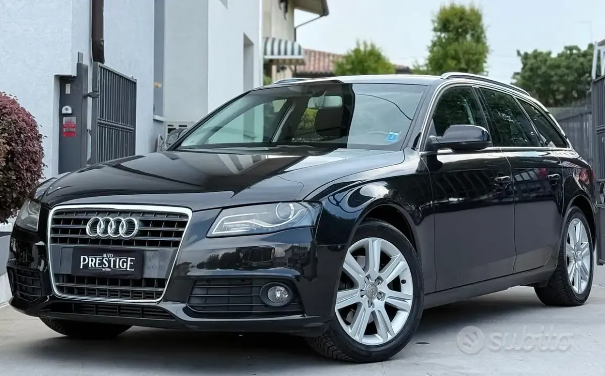 Usata Audi A4 Advanced 143 CV (105 kW) 2009 Nero Station wagon