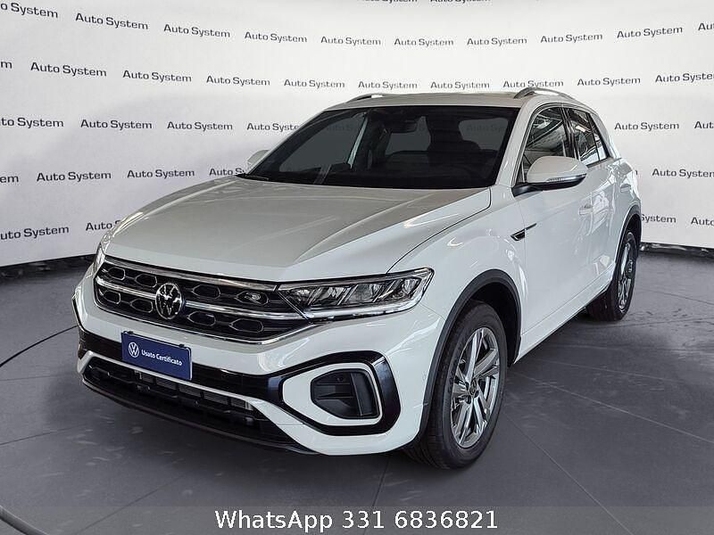 Usata VW T-Roc R-line 150 CV (110 kW) 2023 Bianco SUV