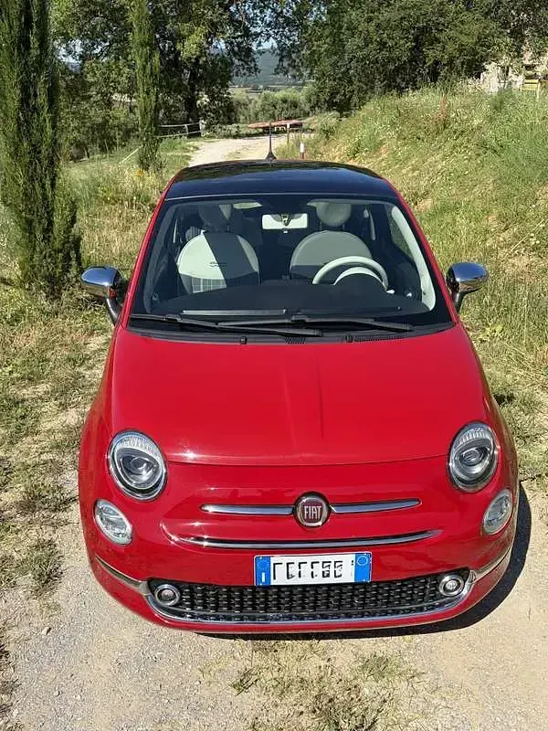 Usata Fiat 500 Mirror 69 CV (50 kW) 2019 Rosso Utilitaria