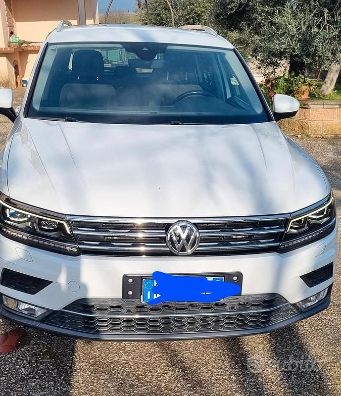 Usata VW Tiguan 150 CV (110 kW) 2016 Bianco SUV