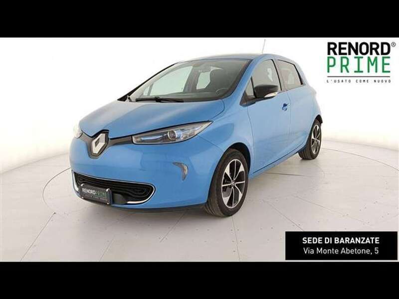 Usata Renault Zoe Intens 42 kW (58 CV) 2019 Azzurro Utilitaria