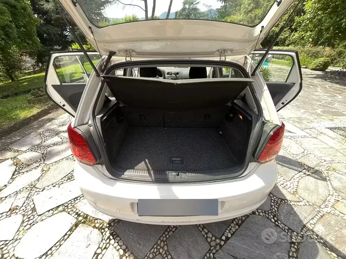 Usata VW Polo 90 CV (66 kW) 2010 Bianco Utilitaria